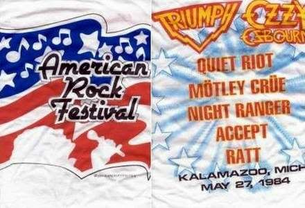 American rock festivals Clearance